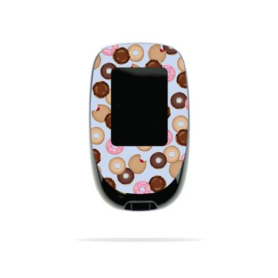 MightySkins Skin Compatible with Accu-Chek Nano - Donut Binge | Protective, Durable, and Unique Vinyl Decal wrap Cover | Easy to Apply, Remove, and Change Styles | Made in The USA