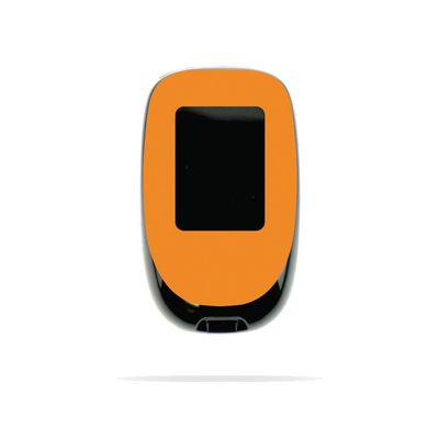 MightySkins Skin Compatible with Accu-Chek Nano - Solid Orange | Protective, Durable, and Unique Vinyl Decal wrap Cover | Easy to Apply, Remove, and Change Styles | Made in The USA