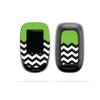 MightySkins Skin Compatible with Accu-Chek Nano - Lime Chevron | Protective, Durable, and Unique Vinyl Decal wrap Cover | Easy to Apply, Remove, and Change Styles | Made in The USA view 2