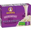 Annie's Deluxe Macaroni and Cheese with Organic Pasta, Real White Cheddar Cheese and Shells, 11 oz view 1