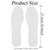 10Pairs(Non-Sticky) White Disposable Breathable Slim Barefoot Insoles Natural Sweat Insoles Feet Solution Treatment Shoe Insert Pads for Walking Jogging Runnin (Men:26cm) view 2
