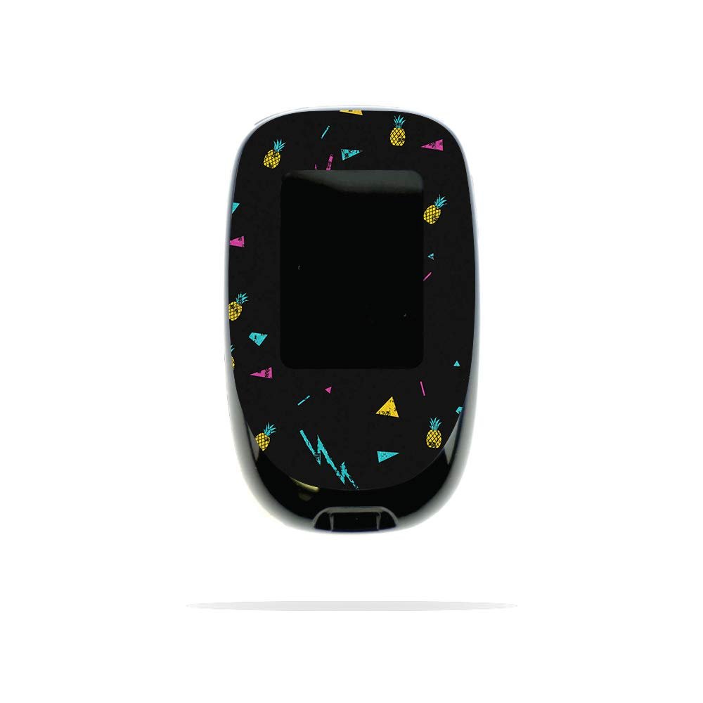 MightySkins Skin Compatible with Accu-Chek Nano - Magic Pineapple | Protective, Durable, and Unique Vinyl Decal wrap Cover | Easy to Apply, Remove, and Change Styles | Made in The USA