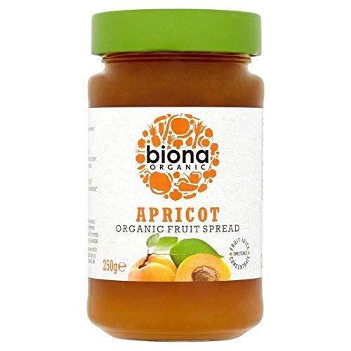 Biona Organic Apricot Fruit Spread - 250g (0.55 lbs)