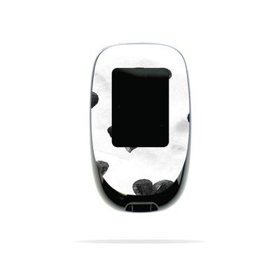 MightySkins Skin Compatible with Accu-Chek Nano - Ink Hearts | Protective, Durable, and Unique Vinyl Decal wrap Cover | Easy to Apply, Remove, and Change Styles | Made in The USA