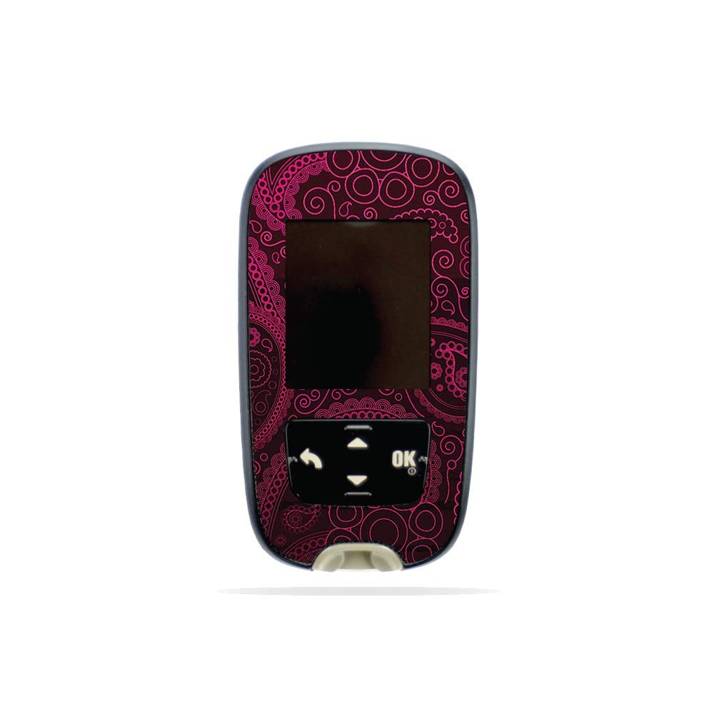 MightySkins Skin Compatible with Accu-Chek Guide - Paisley | Protective, Durable, and Unique Vinyl Decal wrap Cover | Easy to Apply, Remove, and Change Styles | Made in The USA