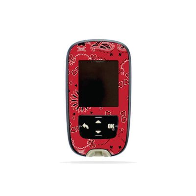 MightySkins Skin Compatible with Accu-Chek Guide - Bandana | Protective, Durable, and Unique Vinyl Decal wrap Cover | Easy to Apply, Remove, and Change Styles | Made in The USA