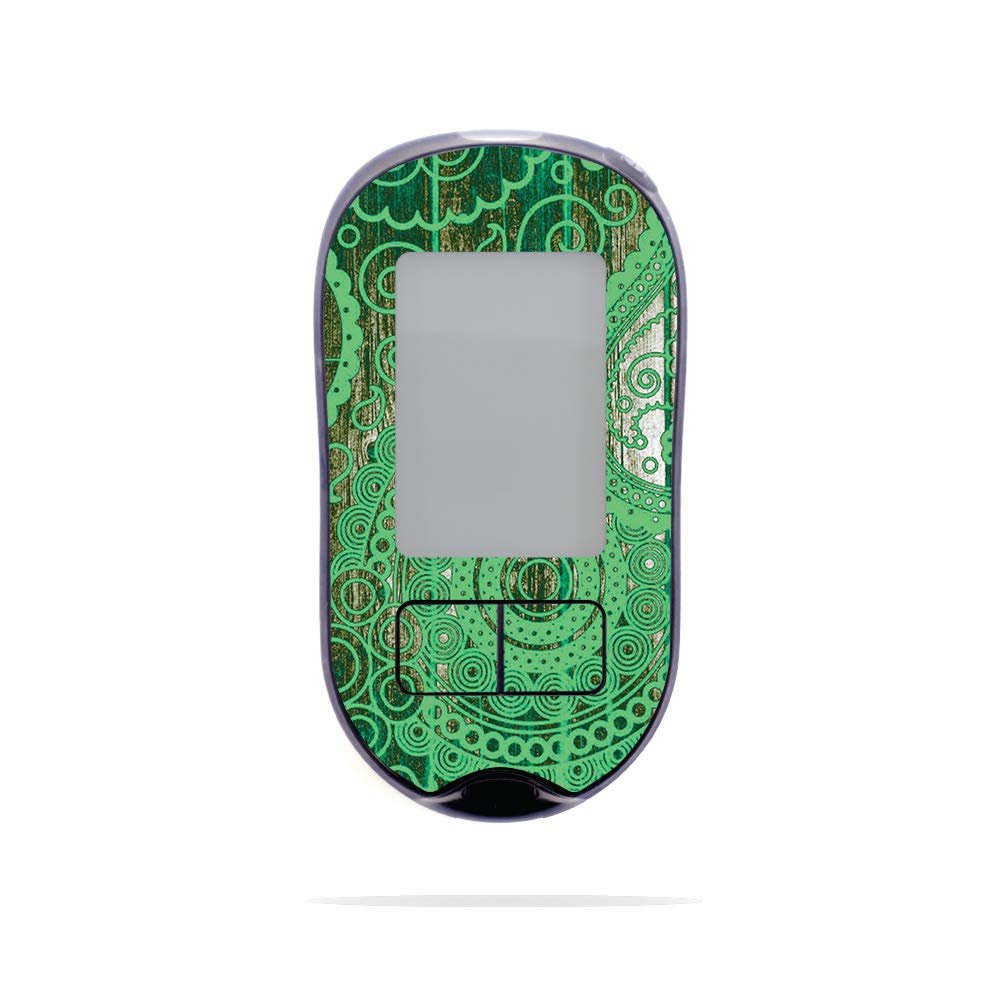 MightySkins Skin Compatible with Accu-Chek Aviva Plus - Vintage Paisley | Protective, Durable, and Unique Vinyl Decal wrap Cover | Easy to Apply, Remove, and Change Styles | Made in The USA