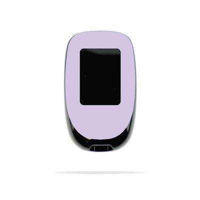 MightySkins Skin Compatible with Accu-Chek Nano - Solid Lilac | Protective, Durable, and Unique Vinyl Decal wrap Cover | Easy to Apply, Remove, and Change Styles | Made in The USA