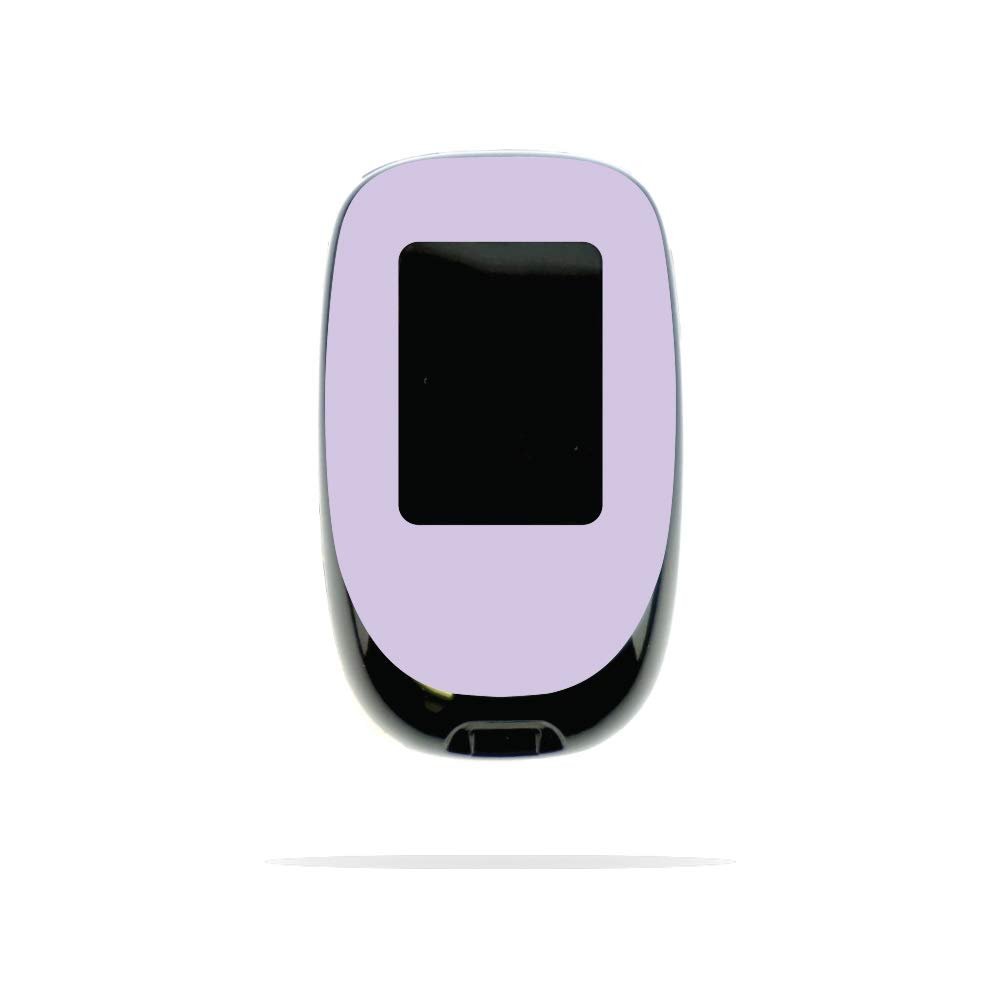 MightySkins Skin Compatible with Accu-Chek Nano - Solid Lilac | Protective, Durable, and Unique Vinyl Decal wrap Cover | Easy to Apply, Remove, and Change Styles | Made in The USA