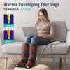QUINEAR Leg Massager with Heat and Air Compression,Foot and Calf Massager for Circulation and Pain,Compression Boots with 3modes and 3 Intensities,Gift for Dad Mom view 2