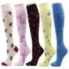 5 Pairs Dr. Motion Therapeutic Graduated 8-15mmHg Compression Women's Knee-hi Socks (L)
