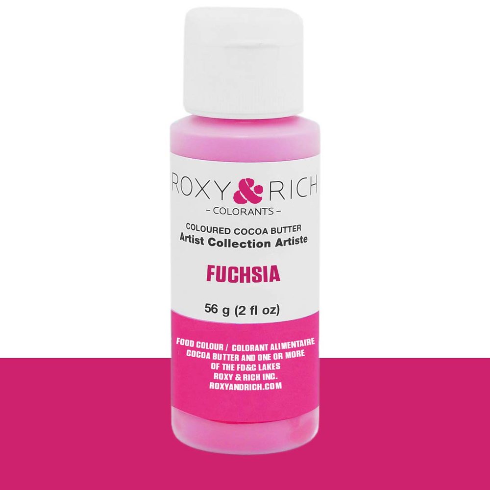 Roxy & Rich Artist Collection Cocoa Butter, 56 Grams Fuchsia