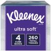 Kleenex Ultra Facial Tissue, Upright Boxes, 65 Count per box, Pack of 4 view 1