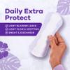 Always Daily Extra Protect Liners, Extra Long Length, Unscented Panty Liners, 116 Count view 3