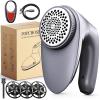 POPCHOSE Fabric Shaver for Clothing, Electric Lint Remover Sweater Shaver to Remove Pilling, Depiller for Clothes, Furniture, Couch, Fuzz with 6-Leaf Blades Extra, Electrostatic Brush view 1