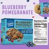 Cooper Street Granola Bakes in Delicious Blueberry Pomegranate Flavor | Healthy Chewy Granola Bars with Chia, Flax, Buckwheat and Oats | Individually Wrapped Healthy Breakfast Bars | 6 oz | 2 Pack view 2