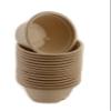 EcoQuality 375 Count 16oz Round Disposable Bowls with Lids Natural Sugarcane Bagasse Bamboo Fibers Sturdy Compostable Eco Friendly Environmental Paper Plastic Bowl Alternative Tree Free view 3