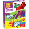 Betty Crocker Fruit Roll-Ups, Fruit by the Foot, Gushers, Snacks Variety Pack, 16 ct (Pack of 6) view 1
