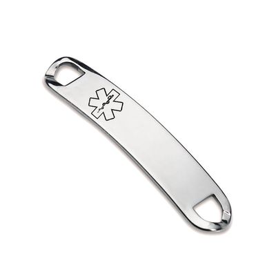 LF Custom Stainless Steel ID Tag for Medical Jewelry,Personalized Medical Shoe ID Tags,Name SOS ICE Emergency Customized Medical Alert Tags Fitness Running Shoes Tag for Teen Adult Runners