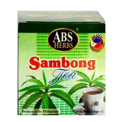 2 Packs ABS Herbs Sambong Tea with 12 Tea Bags Each