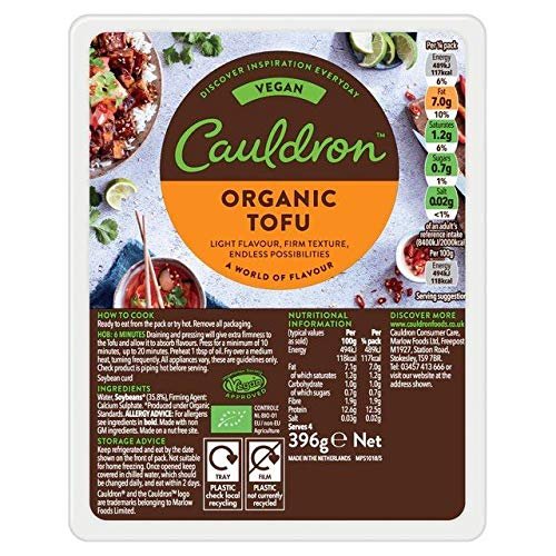 Cauldron Original Tofu Block - 396g (0.87 lbs)