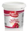 Raspberry Jam - 14 oz. - Premium Pastry Filling and Fruit Spread - Oven Proof Raspberry Jelly Jams and Preserves for Baking, and Spreading - Dairy Free, Kosher - By Bakers Choice view 1