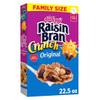 Kellogg's Raisin Bran Crunch Breakfast Cereal, Family Breakfast, Fiber Cereal, Family Size, Original, 22.5oz Box (1 Box) view 1