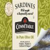 Sardines | Connetable | Sardines in Pure Olive Oil | 4.375 Ounce | Pack of 12 view 3
