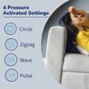 Mymassagepillow- Pressure Activated Massage Pillow for Back, Neck, Feet, & More - Stylish & Durable Neck and Back Massager & Sciatica Pillow - 13in x 13in - Machine Washable Cover (Taupe) view 4