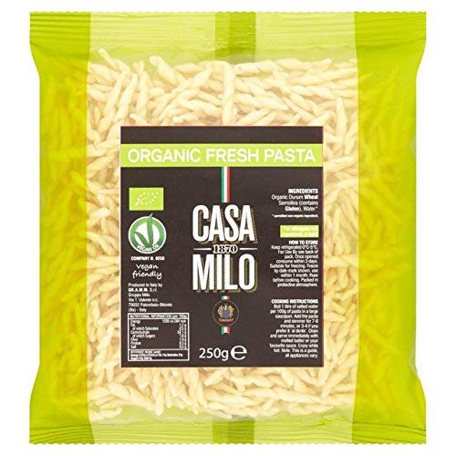 Casa Milo Organic Italian Trofie - 250g (0.55 lbs)