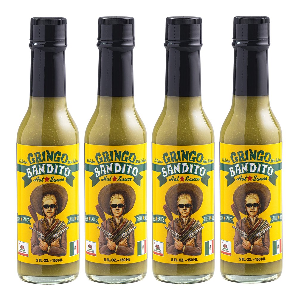 Gringo Bandito Green Hot Sauce (4 Pack)