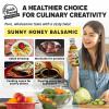 Brick House Sunny Honey Balsamic Vinaigrette Dressing & Marinade, 12oz - Low-Sodium, Low-Carb, Dairy-Free, Gluten-Free, Non-GMO, Balsamic Vinaigrette Salad Dressing, Keto-Friendly, Made in USA view 4