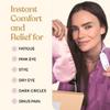DiviniTi Heated Eye Mask - Moist Heat Warming Compress for Dry Eye Relief & Stye Treatment view 2