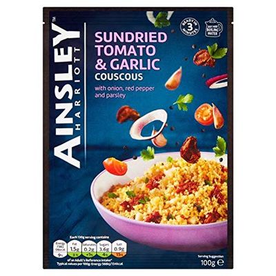 Ainsley Harriott Sundried Tomato & Garlic Cous Cous - 100g (0.22 lbs)