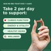 100% Natural Red Yeast Rice 1200 mg with CoQ10 100 mg, 2 in 1, Maintain Healthy Cholesterol Levels - 120 Veggie Capsules view 2