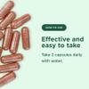 100% Natural Red Yeast Rice 1200 mg with CoQ10 100 mg, 2 in 1, Maintain Healthy Cholesterol Levels - 120 Veggie Capsules view 4
