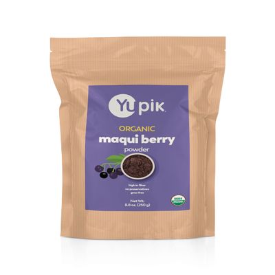 Yupik Organic Powder Superfood, Maqui, 8.8 Oz, Non-GMO, Vegan, Gluten-Free, Pack of 1