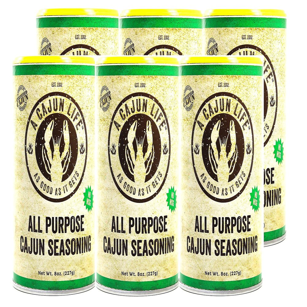 A Cajun Life Cajun Seasoning All Purpose,, 8 Oz (pack Of 6)