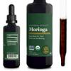 Global Healing Center - Organic Moringa Oleifera Extract Liquid Drops, Moringa Supplement-Vegan from Tree Leaves-Max Absorption of Vitamins and Minerals- More Potency Than Powder Form (2 Fl Oz) view 1