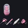 Baby Grooming kit Nail Care Clippers Set with Scissors and Tweezers for Newborn, Infant, Toddler, Kids (4 pcs) view 2