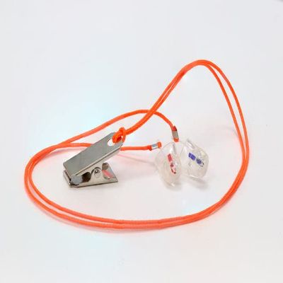 EARasers Safety Earplugs with Lanyard - Reusable Earplugs for Work -31 dB Peak Reduction (Medium)