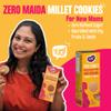 Early Foods Organic Bajra & Barnyard Millet Cookies with Almonds 150 g (5.29 OZ) view 3