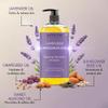 MAJESTIC PURE Lavender Massage Oil for Massage Therapy - Refreshing, and Relaxing - Natural Oils with Lavender Essential Oil - for All Skin Types - Men and Women Massage Lotion - 8 fl oz view 4