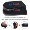 Dr.Foot Adjustable Orthopedic Heel Lift Inserts, Height Increase Insole for Leg Length Discrepancies, Heel Spurs, Heel Pain, Sports Injuries, and Achilles tendonitis (Black, 3 Layers) view 4