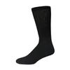 6 Pairs of Cotton Diabetic Neuropathy Crew Socks (10-13, Fits Mens shoe size 9-12, Black) view 4