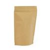 1000ea - 5-7/8 X 3-1/2 X 9 Kraft Foil Stand-Up Zppr Pouch Gusset - 3 1/2'' view 1