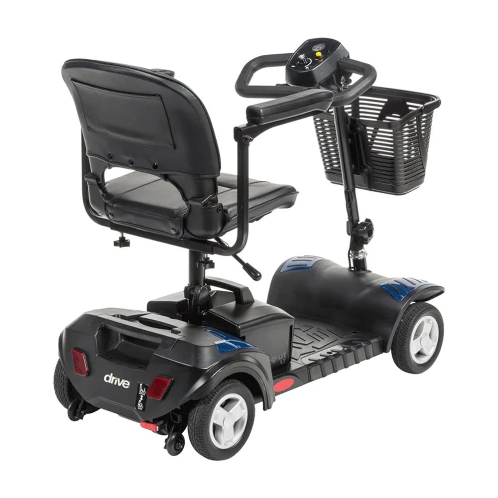 Drive Med Scout 4 LT Travel Power Mobility Scooter Includes 5 Year Protection Plan