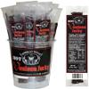 Buffalo Bills Individually Wrapped Hot Venison Jerky 7" Strips (25 venison jerky strips per tub view 1