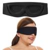 ALASKA BEAR Sleep Mask for Side Sleepers 2022 Headband Design, Cup-Shaped and Extra-Soft, 100 Blackout Eye Mask Shades Cover for Men and Women Home or Travel, Machine Washable, Black view 1