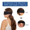 ALASKA BEAR Sleep Mask for Side Sleepers 2022 Headband Design, Cup-Shaped and Extra-Soft, 100 Blackout Eye Mask Shades Cover for Men and Women Home or Travel, Machine Washable, Black view 3
